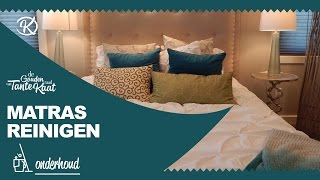 Matras Reinigen  De Gouden Raad Van Tante Kaat [upl. by Jaela]