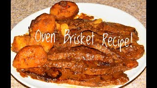 The Best Oven Brisket Recipe Ive Ever Tried  Oven Beef Brisket Flat [upl. by Vel]