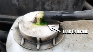 Finding Coolant Leaks With UV Dye [upl. by Nwahsor]