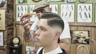 💈 ASMR BARBER  The Impossible Skin Fade Tutorial [upl. by Okier]