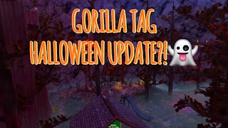 gorilla tags new HALLOWEEN UPDATE IS INSANE [upl. by Deanne]