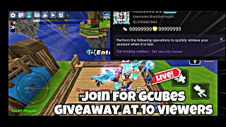 Join For Gcubes Giveaway 10 Viewers🤑🙏 blockmango [upl. by Schroder452]