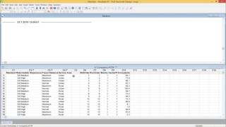 Video 67  Minitab  Full Factorial Design  1  ESTIEM LSS Course [upl. by Norym346]