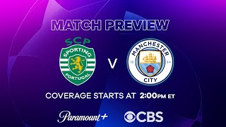 Sporting Lisbon vs Manchester City Champions League Round of 16 Matchday Preview and Predictions [upl. by Gaulin]