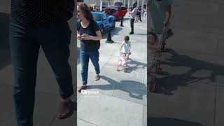 BABY PUSHING STROLLERDOLL IN STROLLERBABY DOLL IN BUGGYCUTE BABY BABYBABY IN BUGGY SHORTS FEED [upl. by Alial]