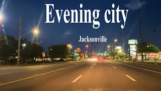 Evening city  Jacksonville Movie [upl. by Retha]