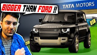 Land Rover made Tata Motors Indias Biggest Company  Bigger than Ford [upl. by Elisee658]