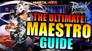 ULTIMATE MAESTRO GUIDE DPS  HEALS  RAGNAROK ORIGIN [upl. by Onez122]