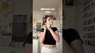 GRWM for a dinner party🪩🥂 grwm outfit dinner party [upl. by Evol]