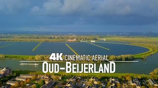 OUDBEIJERLAND Drone 4K 🇳🇱 HOLLAND Ultra HD [upl. by Terchie]