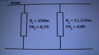 Correção de Fator de Potência de duas cargas [upl. by Landry910]