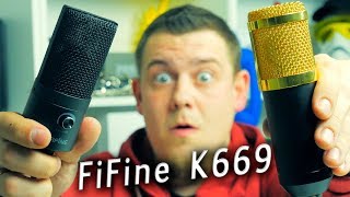 Убийца BM 800 за 1500 рублей USB Микрофон FiFine K669 с Алиэкспресс [upl. by Ennove]