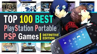 Top 100 Best PSP Games  2024 Edition [upl. by Yllatan704]