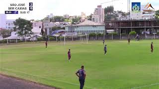 SÃO JOSÉ X SER CAXIAS SUB 17 [upl. by Burta]