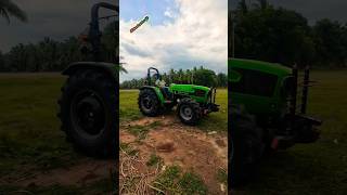 DEUTZ FAHR Demo tractor 80 hp gear speed selection shorts reals [upl. by Esinart]