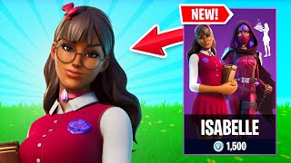 NEW ISABELLE Skin Gameplay in FORTNITE [upl. by Jesselyn]