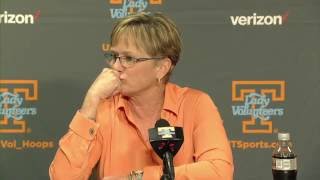 Holly Warlick Postgame Presser 12416 [upl. by Lejna]