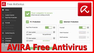 AVIRA Free Antivirus setup and scan [upl. by Carolynn]