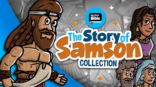 The story of Samson  My First Bible  Animated Bible Stories Collection [upl. by Ardua796]