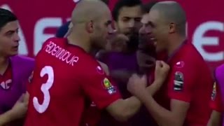 CAN 2017 Algérie vs Tunisie 12  Les Buts 19012017 Hafid Daraji [upl. by Semele57]