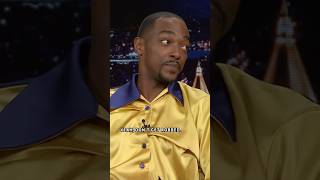 AnthonyMackie is ready for SuperBowl LIX in New Orleans FallonTonight [upl. by Neivad]