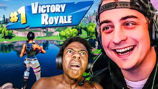 Trolling Ishowspeed in OG FORTNITE [upl. by Anead]