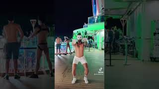 Seby clown voguing aboard the La Demence gay cruise shorts [upl. by Lundeen804]