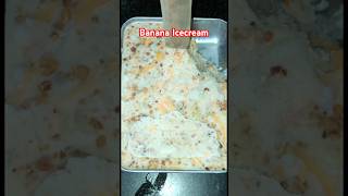 Banana Icecream handmade khmercookingfood cookingfood cooking foodie [upl. by Valtin757]