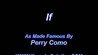 If Perry Como [upl. by Mcnalley937]