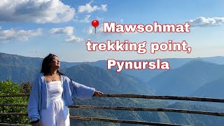 Offbeat places to visit in Meghalaya trekking at Mawsohmat Pynursla Part 3 [upl. by Poul]