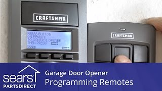 Programming Garage Door Opener Remotes [upl. by Ennoved658]