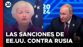 EEUU aprobó medidas para actuar contra la evasión de las sanciones por parte de Rusia [upl. by Dowd]