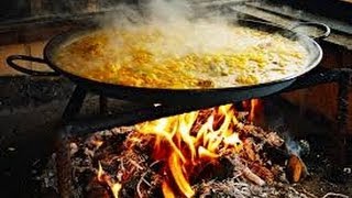 TUTORIAL HACER PAELLA DE POLLO A LEÑA RAPIDA SENCILLA Y ECONOMICA PAELLA PERFECTA [upl. by Atiuqal372]