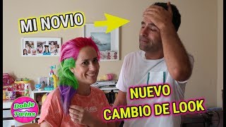 MI NOVIO REACCIONA A MI NUEVO CAMBIO DE LOOK EXTREMO 💇 LE GUSTO A MI NOVIO 😍 [upl. by Drugi]