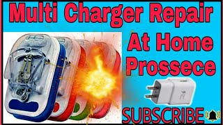 Multi Charger Repair At Home Prassece2021 [upl. by Kcerb]