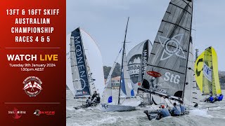 13ft and 16ft Skiff Nationals RACES 4 amp 5 [upl. by Rus]