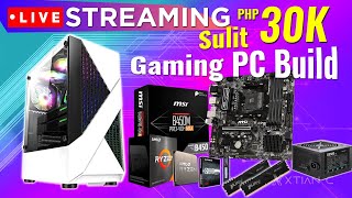 LIVE Streaming PinakaSulit ₱30000 Budget Gaming PC Build 2024  Q amp A [upl. by Tarrel704]