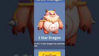 Dragon Master 2 Star Level Dragon Won dragonmaster shorts shortsfeed gaming [upl. by Eibloc151]