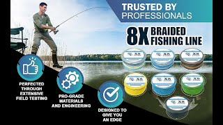 Reaction Tackle Braided Fishing Line [upl. by Roddie938]