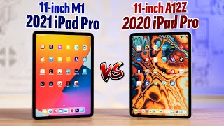 M1 iPad Pro 2021 vs A12Z iPad Pro 2020 Full Comparison [upl. by Chi]