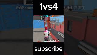 1vs4 Grandmaster lobby jod😈wod👽👽shortsfeed gamingfeed freefire gamingmusic feedfeed [upl. by Einniw]