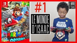 LE MONDE DISAAC Visite des mondes de SUPER MARIO ODYSSEY 1 NINTENDO SWITCH  1 [upl. by Rosina275]