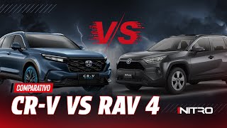 Honda CRV Advanced Hybrid vs Toyota RAV4 Hybrid  Comparativo  ¿Cuál SUV es mejor [upl. by Alyse]