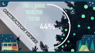 Starlink Obstruction Viewer 360 degree field of view Setting up and placing your Dishy [upl. by Jasper]