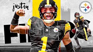 Madden 24 Pittsburgh Steelers Franchise  Justin Fields Takes Over [upl. by Fleta]