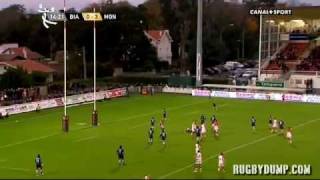 Tries in France 2011 2012 day 12 Biarritz  Montpellier [upl. by Avenej]