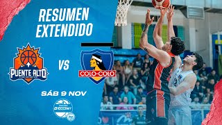 🏀Resumen Extendido Puente Alto vs CSD Colo Colo  Copa Chile JugaBet by Cecinas Llanquihue [upl. by Belda]