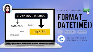 How to  Format Date  Datetime  Timestamp with FORMATDATETIME Formula  5 EXAMPLES INCLUDED 🎉 [upl. by Arno]