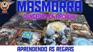 Masmorra  Dungeons of Arcadia  Aprendendo as Regras [upl. by Everson]