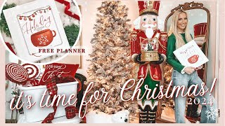 🎄 ITS TIME FOR CHRISTMAS  CHRISTMAS DECOR planning  prep 2024  Getting ready for Christmas [upl. by Nnylarat]